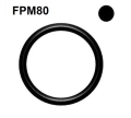 O-kroužek 158x3 FPM80 DIN3771