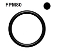 O-kroužek 3x2 FPM80 DIN3771