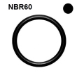 O-kroužek 6x2 NBR60 PN029281.2