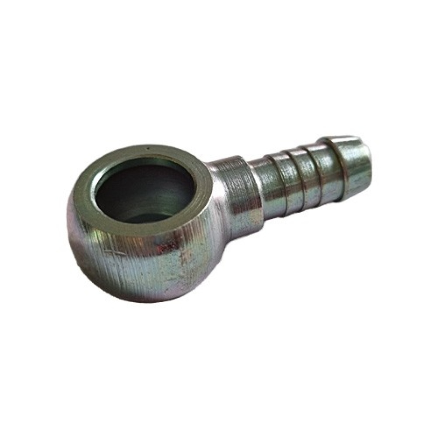 Oko průtokové 14 mm, kroužek, 7 - 8 mm, pozinkovaná ocel