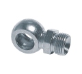 Oko průtokové 18 mm, kroužek, M22x1,5 60°, pozinkovaná ocel