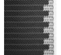 Pás S900 Flush Grid Square Friction Top PP šedý 406 mm 10 m,gumy od okrajů 1ř 25/42 mm,2ř 42/25