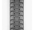 Pás SERIES 4009 85 mm SIDEFLEXING FLUSH GRID ACETAL šedý balení 3m