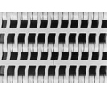 Pás S900 Flush Grid PP bílý Š=457 mm L=10m, každých 165 mm 2 pogumované články 51 mm od okrajů