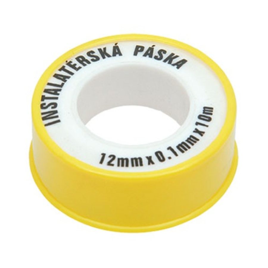 Páska teflonová 12 mm x 10m x 0,1 mm