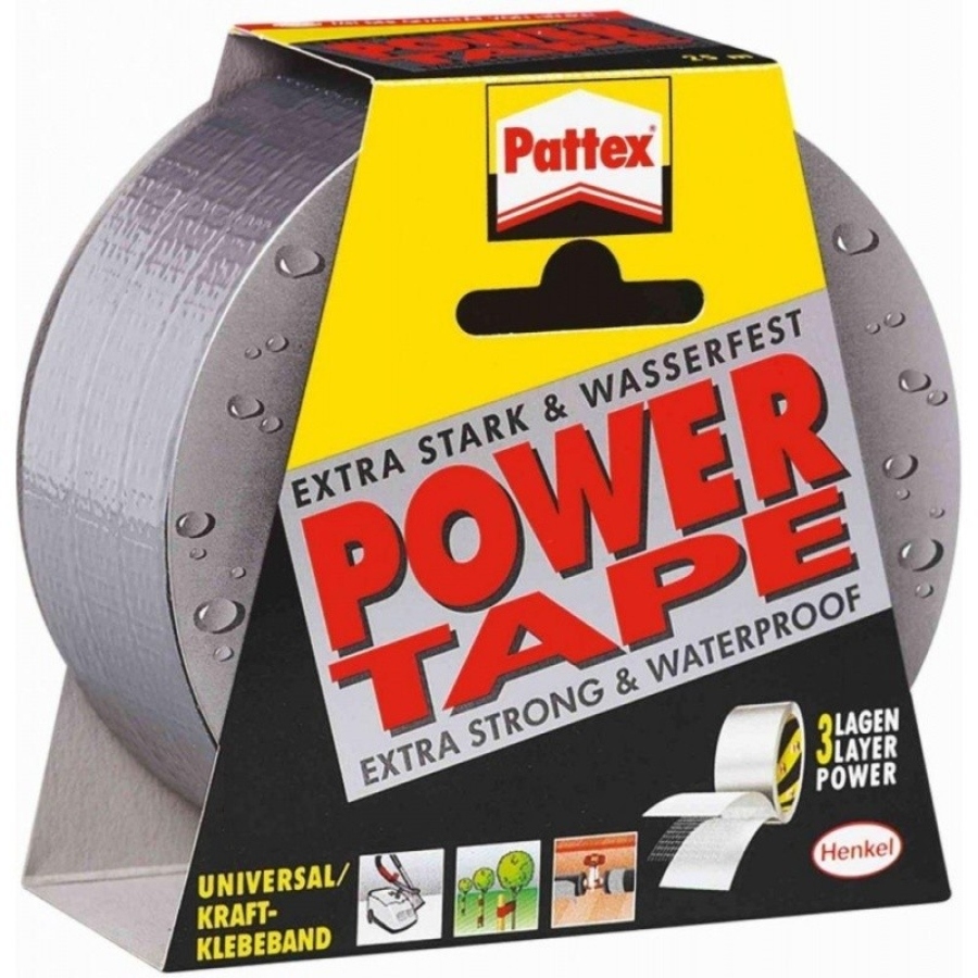 Pattex Power Tape 50m stříbrná