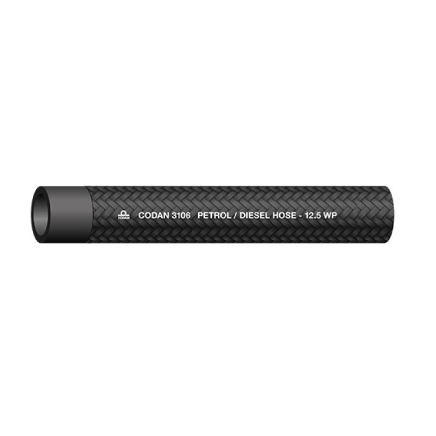 PETROTEC TX 7/12 CODAN - hadice pro olovnaté i bezolovnaté benzíny DIN 73379 B,-30/+100°C