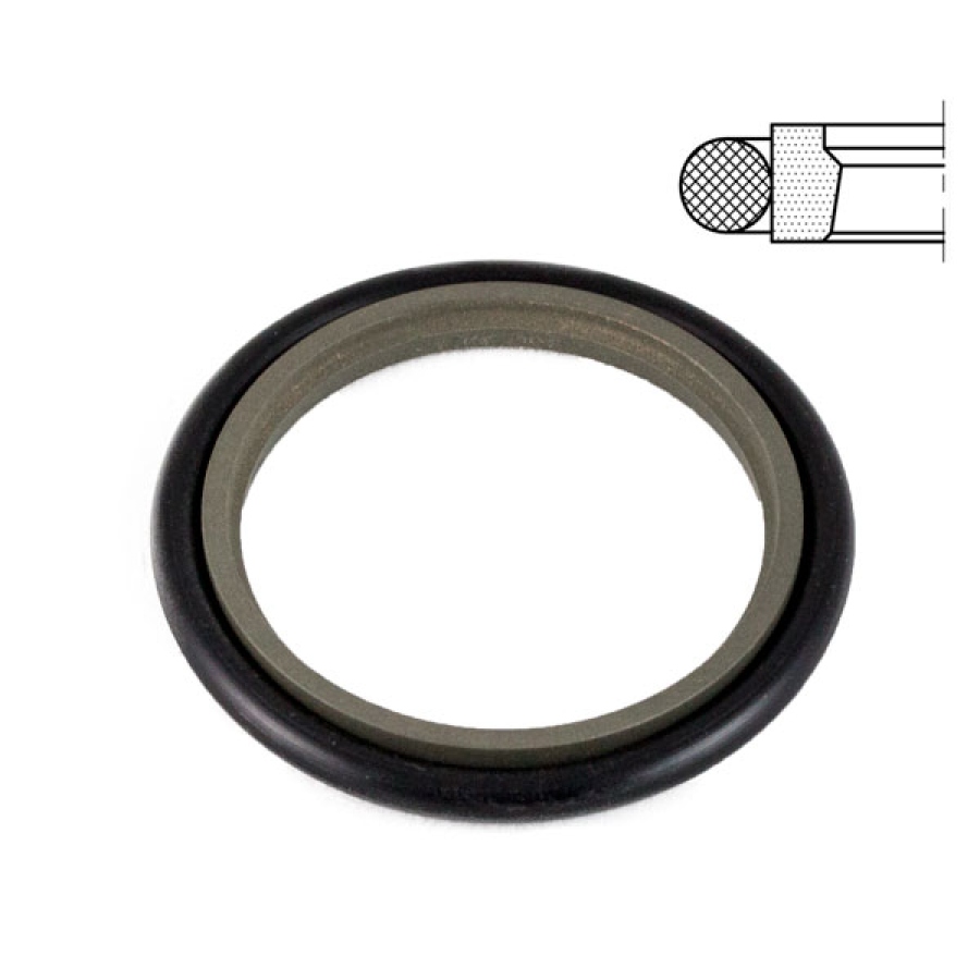 Pístnicové těsnění SPOR31 8x12,9/ 2,2 PTFE/NBR