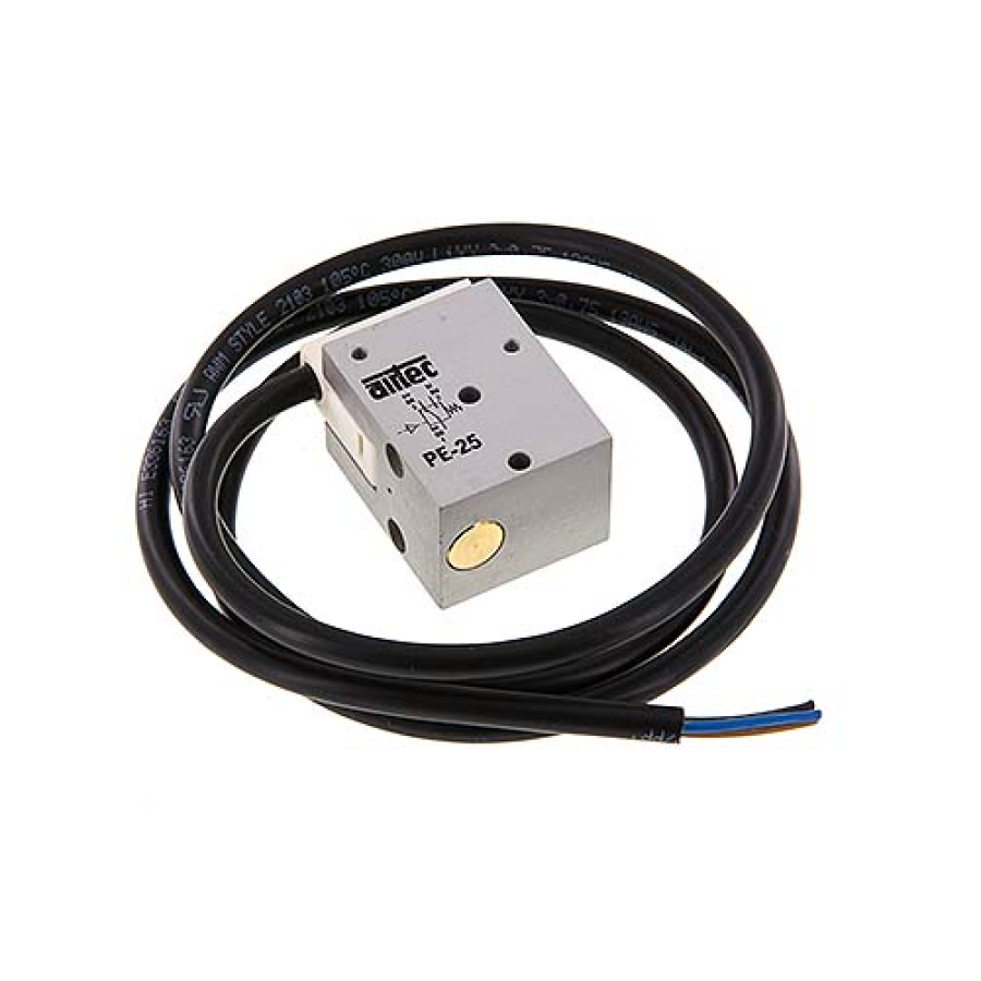 Pneumaticko elektrický menič signálu PE25 0-12 bar, 24 VDC / 220 VAC, 6A