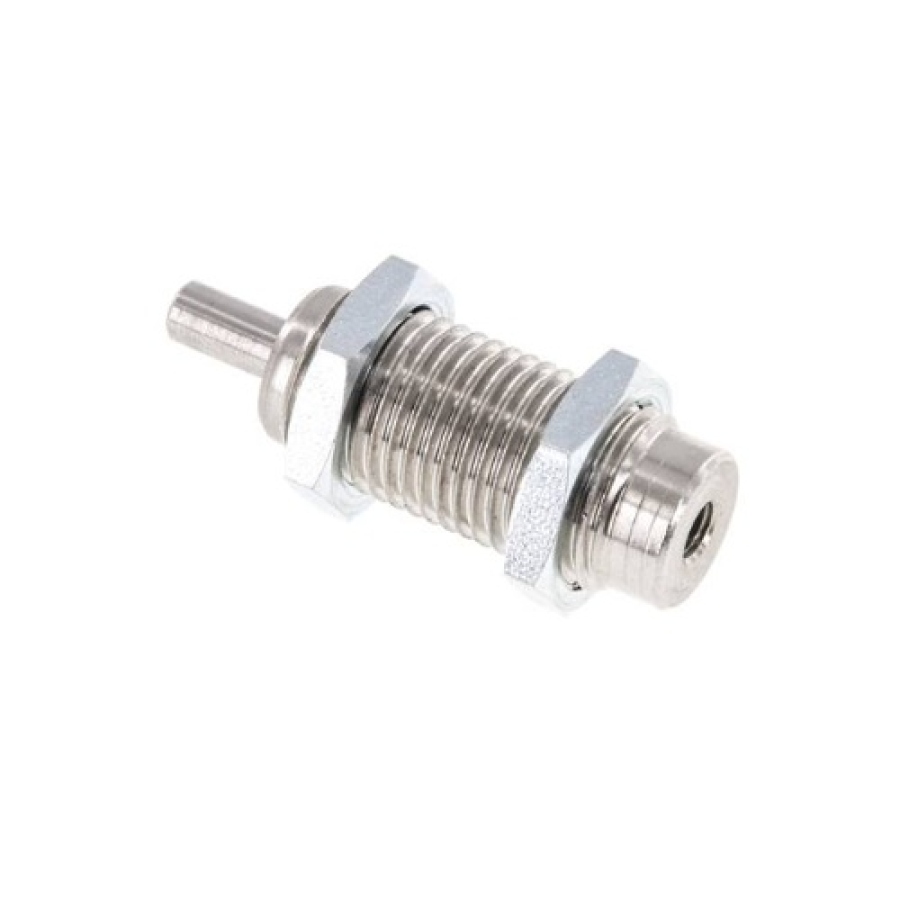 Pneumatický válec k zašroubování 10 mm, zdvih 15 mm