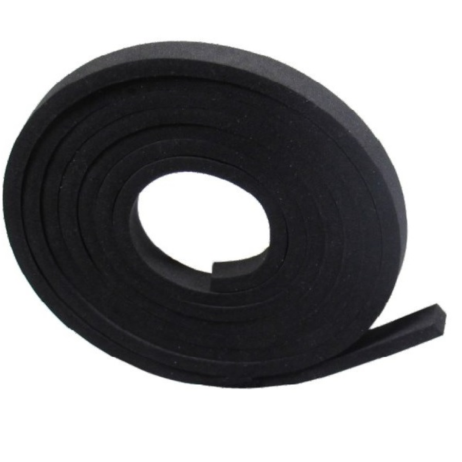 Profil mikroporézní obdélníkový 5x10 mm EPDM, -40°C až +100°C černý
