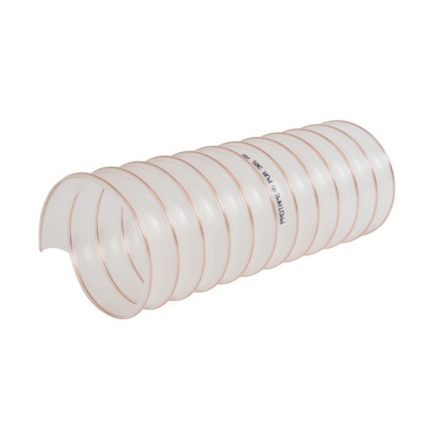 PROTAPE PUR 301 AS 76 - odsávací hadice na vzduch lehčí abraziva, odolná mikrobům, -40°C až 90°C