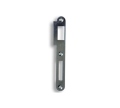 Protiplech dveřní K 180 Pravý, pro zámek s roztečí 90 mm, bílý zinek