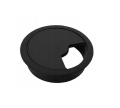 Průchodka na kabel plast 60 mm, černá