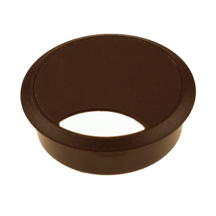 Průchodka na kabel plast 70 mm, hnědá