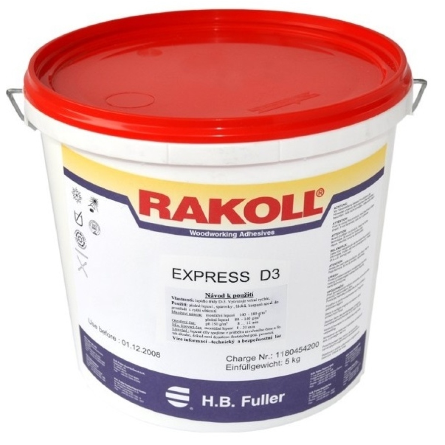 RAKOLL GXL3 5kg - plošné lepení, korpusové a montážní lepení, lepení spárovky, bloků a laťovky