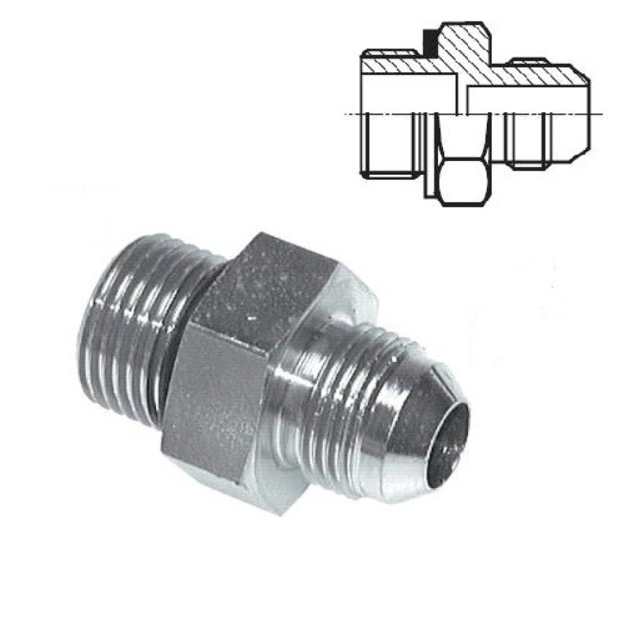 Redukce hydraulická M26x1,5-UN 1 1/16