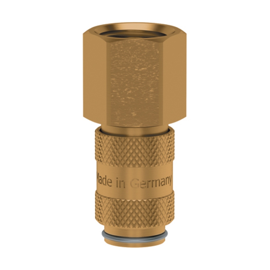 Rychlospojka Micro ESMC-I M5 vnitřní, mosaz