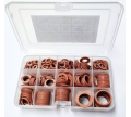 Sada těsnících kroužků fíbr 6-22 mm 325 ks