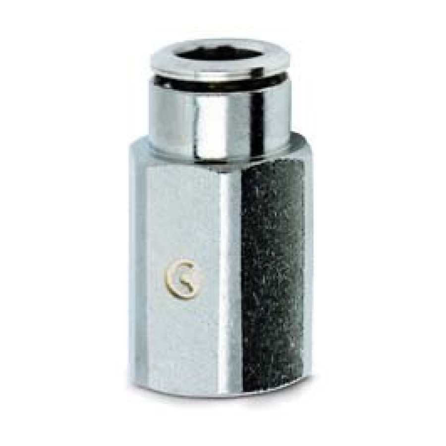 Šroubení nástrčné přímé, vnitřní závit 6463-4-M5