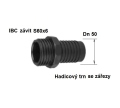 Šroubení s trnem S100x6 IBCM 60 mm PP