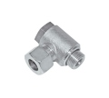 Šroubení úhlové se zářezným kroužkem M10x1 - 8 LL ( M12x1,5 ) ocel pozink