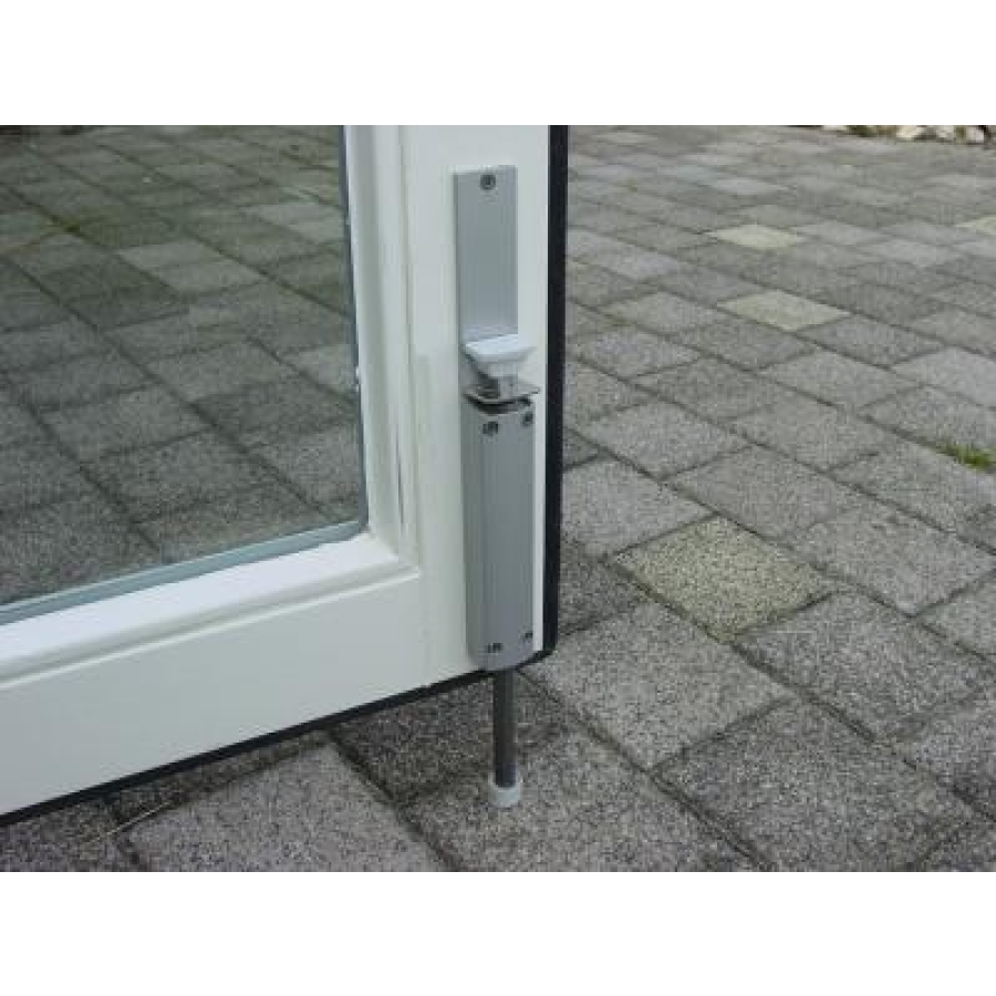Stavěč dveří ZE 90 (9) zdvih 90 mm, matný stříbrný