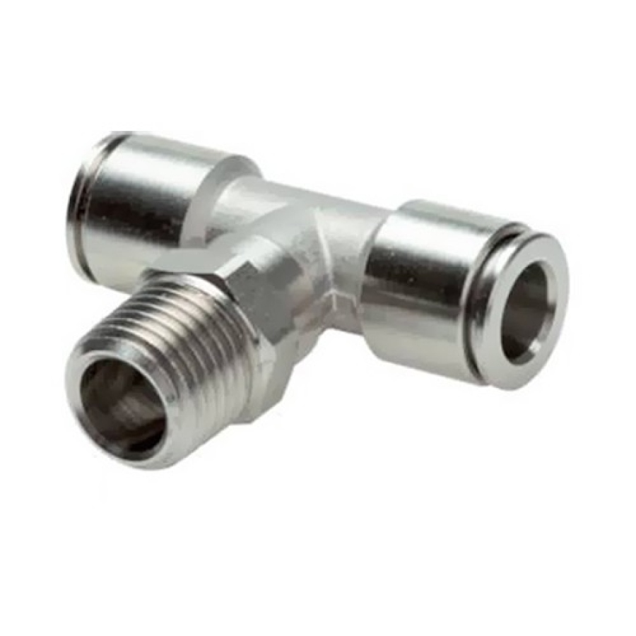 T-spojka R3/8x10 nerez, FKM těsnění