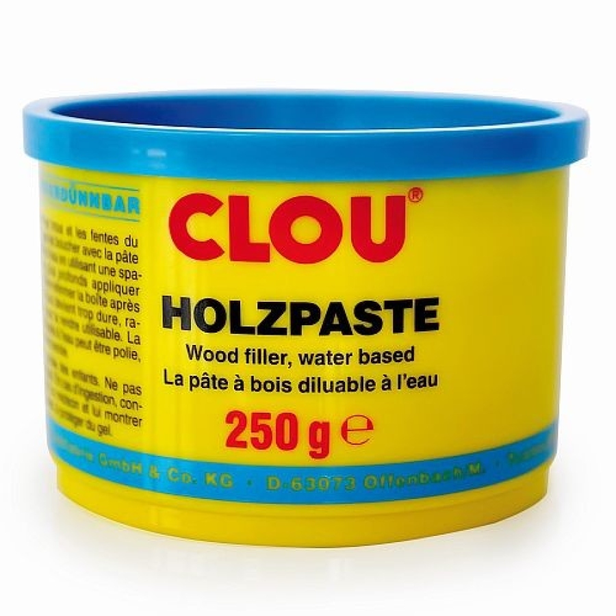 Tmel na dřevo 250g černý Holzpaste