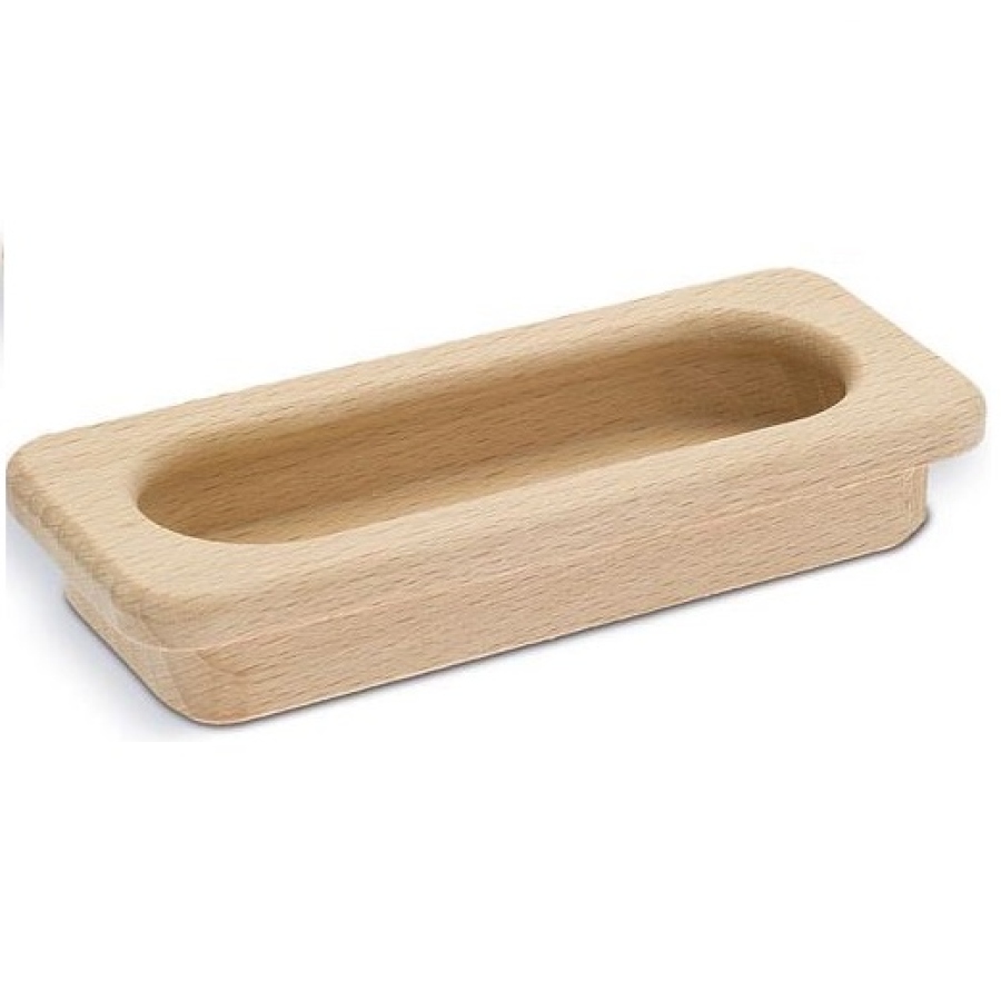 Úchytka dřevěná mušle buk
