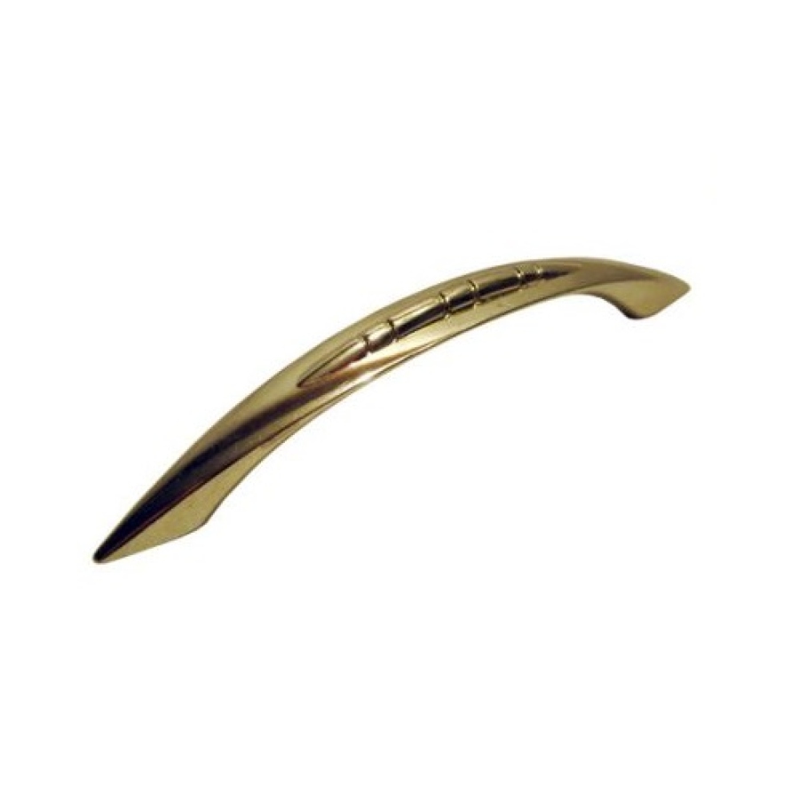 Úchytka Gladiola 96 mm zlatá mosaz