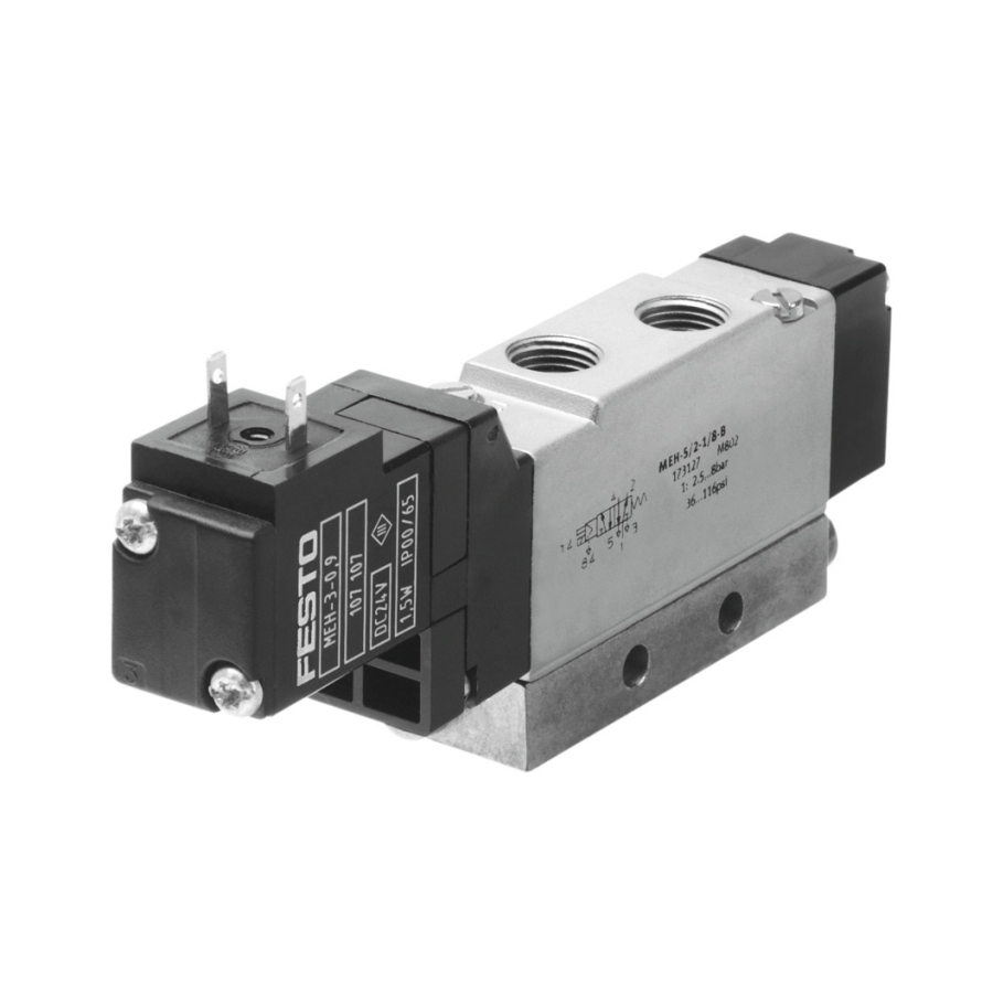 Ventil elektromagnetický MEH-5/2-1/8-B - výběhový výrobek