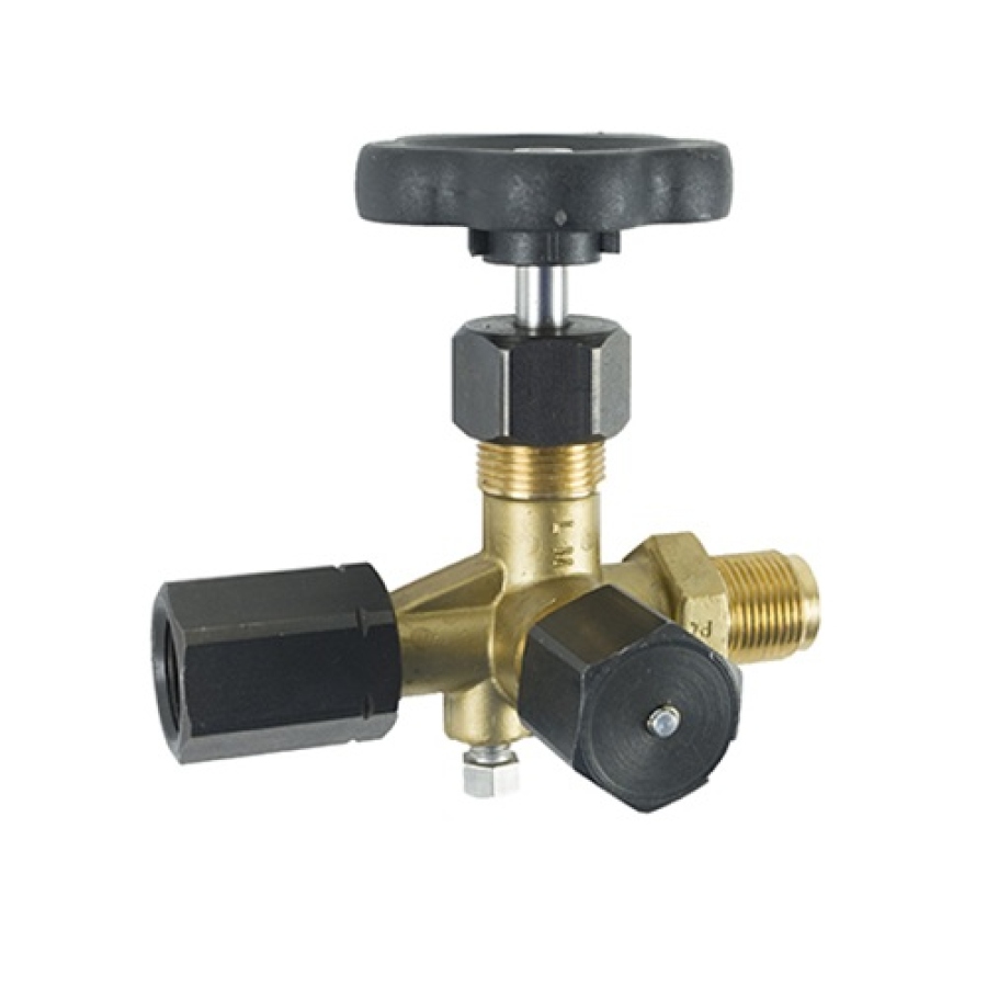 Ventil zkušební M20x1,5 PN630, nerez 1.4571