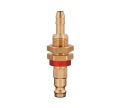 Vsuvka Mini DN5 ESMK 6 mm, červená, do panelu