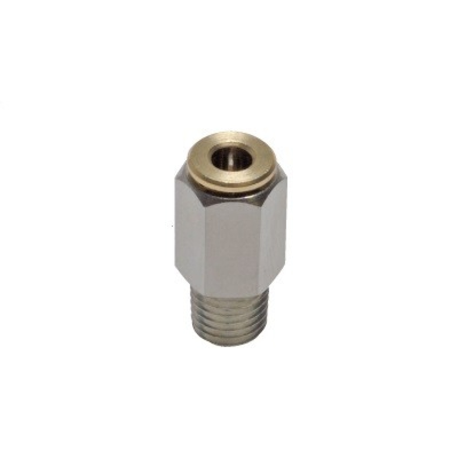 Vysokotlaké nástrčné šroubení M10x1 kónický - 4 mm, pozink, 250 bar