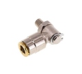 Vysokotlaké nástrčné šroubení otočné L M6x1 konický - 4 mm pozink, 250 bar