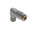 Vysokotlakotlaké úhlové šroubení L M6x1 konický - 4 mm, pozink, 250 bar