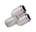 Y-spojka 10 mm kov