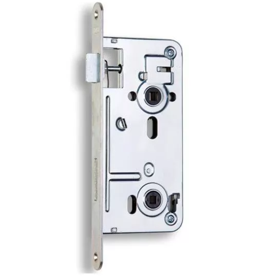 Zámek zadlabací 90/80 540 C P-L WC bílý zinek