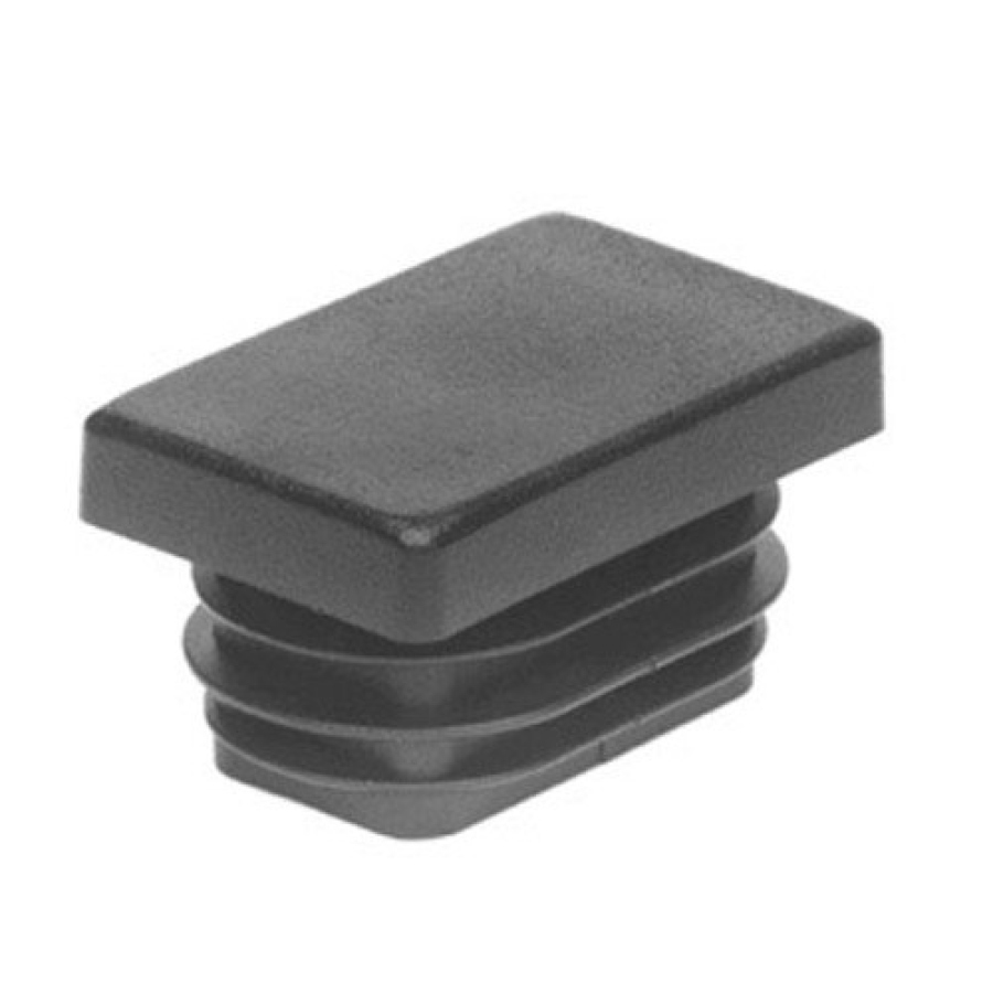 Záslepka 20x15x1-2 mm, černá