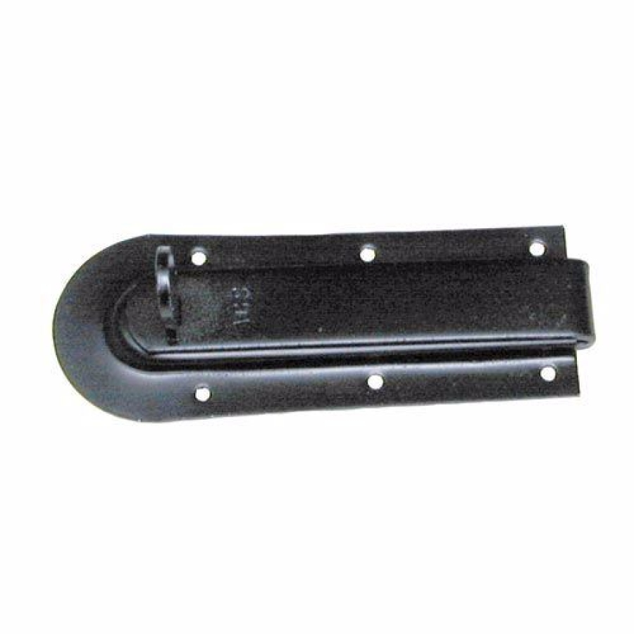 Zástrč lakovaná černá 140 mm