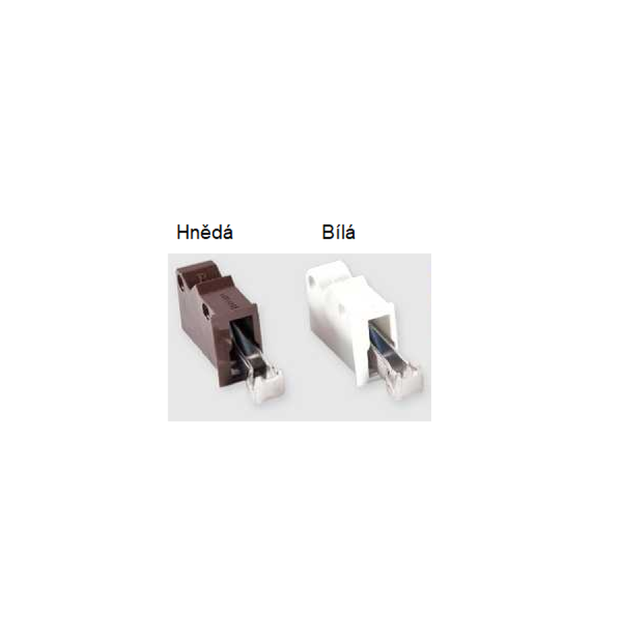 Závěsné kování rektifikační universal bílá