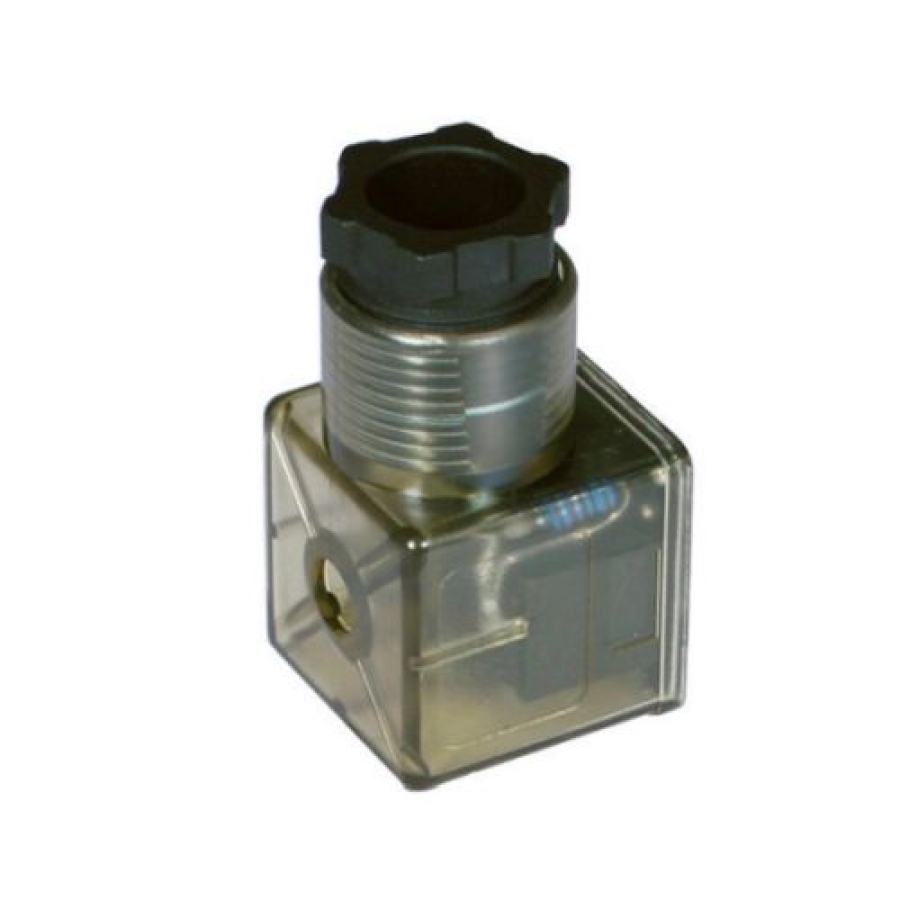 Konektor A18209T1 LED+VDR, transparent 24 V, AC-DC